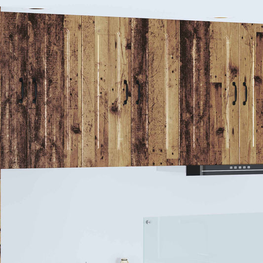Mosogatógép panel Kalmar Öreg fa 30 x 31 x 80 cm Faanyag