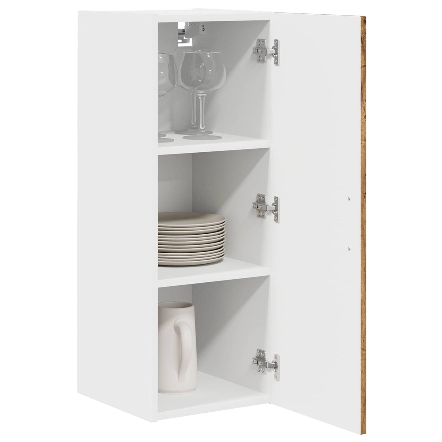 Mosogatógép panel Kalmar Öreg fa 30 x 31 x 80 cm Szerelt Fa