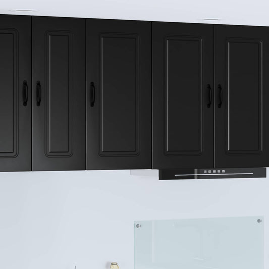 Mosogatógép panel Kalmar Fekete 40 x 31 x 80 cm Faanyag