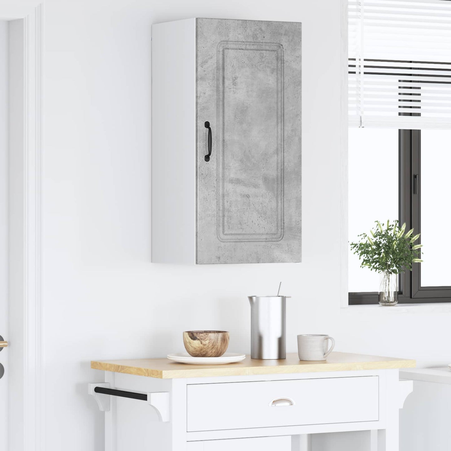 Mosogatógép panel Kalmar Beton Szürke 40 x 31 x 80 cm Faanyag