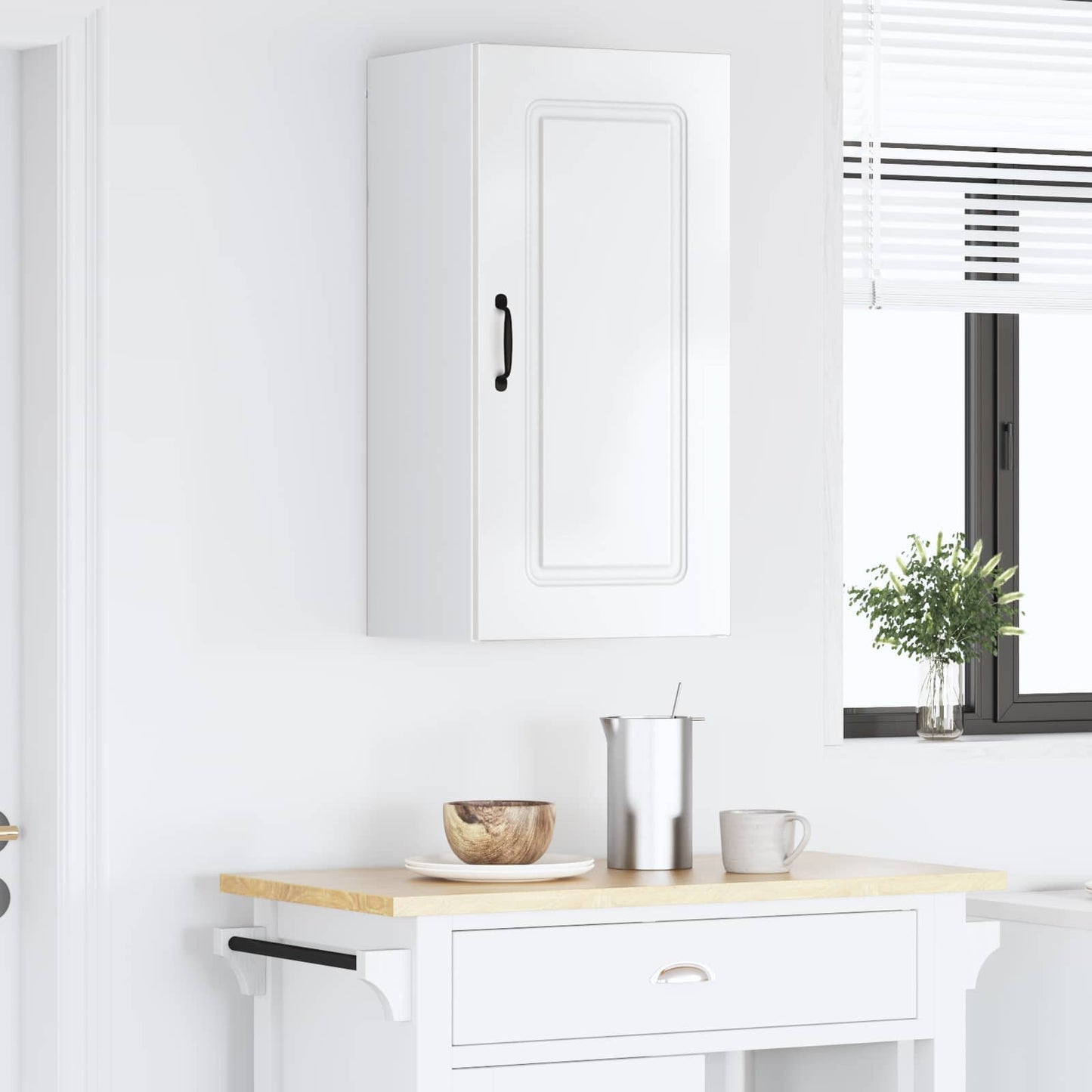 Mosogatógép panel Kalmar Magas Fényű Fehér 40 x 31 x 80 cm