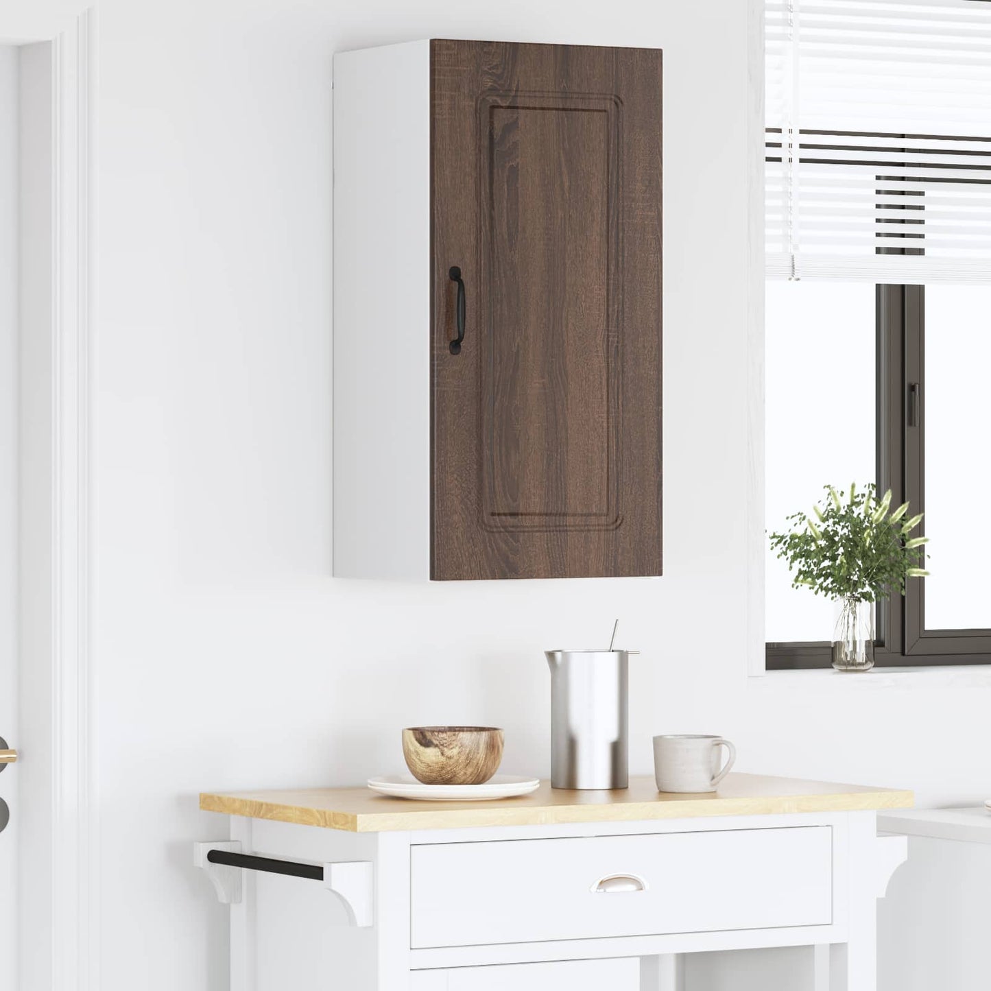 Mosogatógép panel Kalmar Barna Tölgy 40 x 31 x 80 cm Szerelt Fa