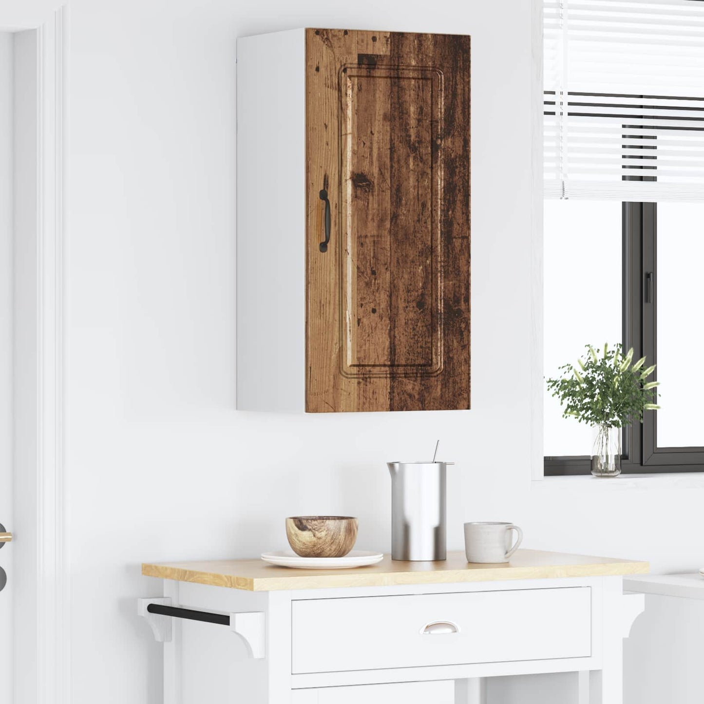 Mosogatógép panel Kalmar Öreg fa 40 x 31 x 80 cm Szerelt Fa