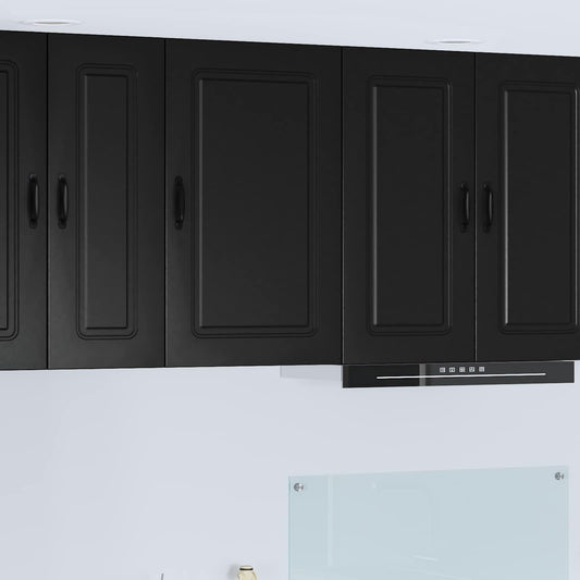 Mosogatógép panel Kalmar Fekete 50 x 31 x 80 cm Faanyag