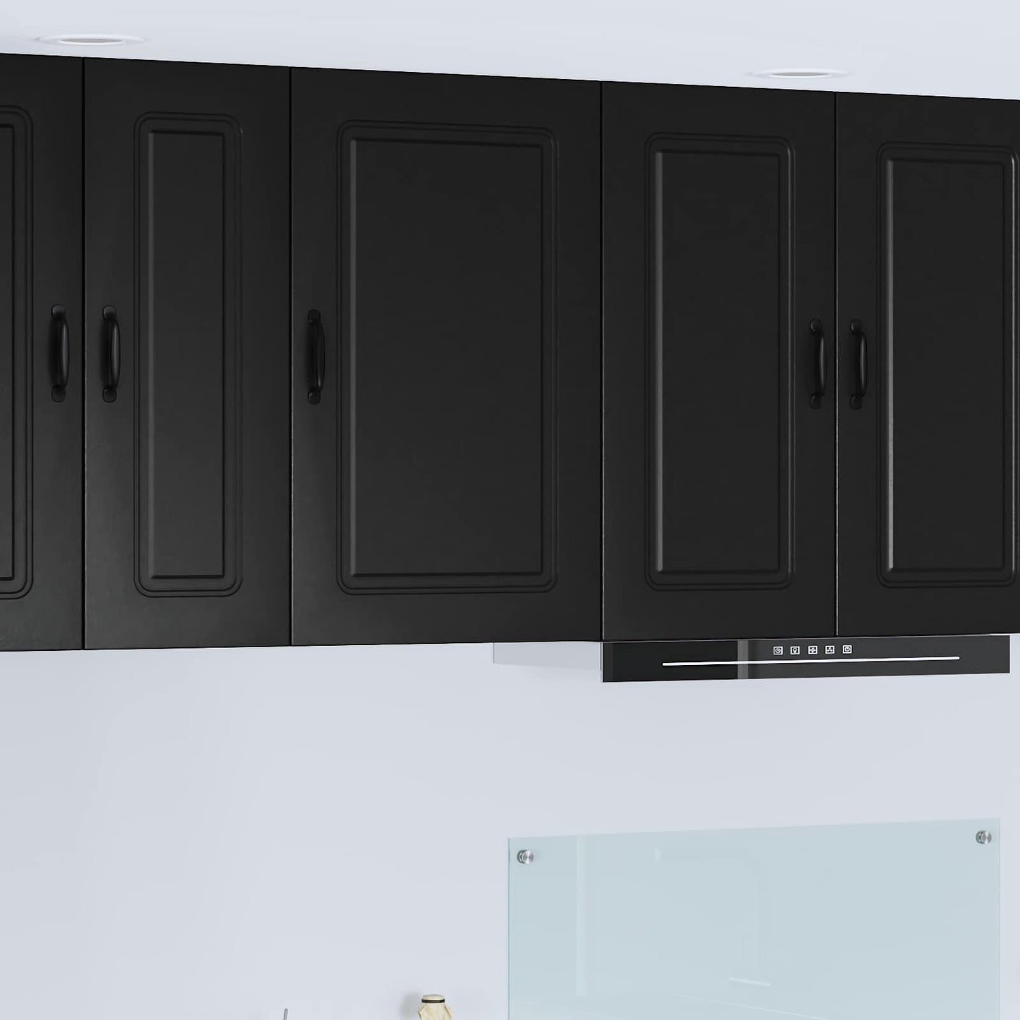 Mosogatógép panel Kalmar Fekete 50 x 31 x 80 cm Szerelt Fa
