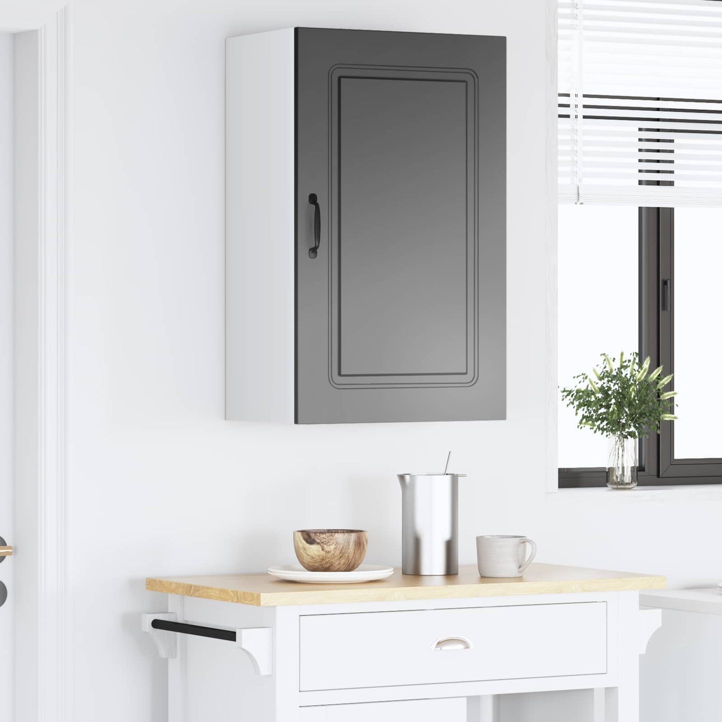 Mosogatógép panel Kalmar Fekete 50 x 31 x 80 cm Szerelt Fa