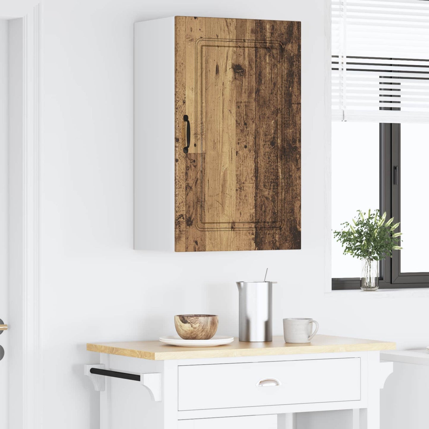 Mosogatógép panel Kalmar Öreg fa 50 x 31 x 80 cm Szerelt Fa