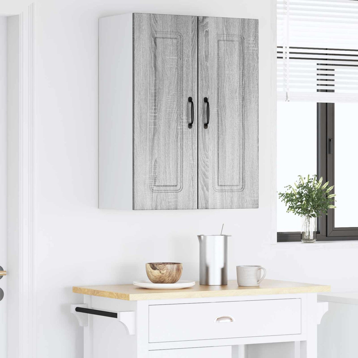 Mosogatógép panel Kalmar Szürke Sonoma 60 x 31 x 80 cm