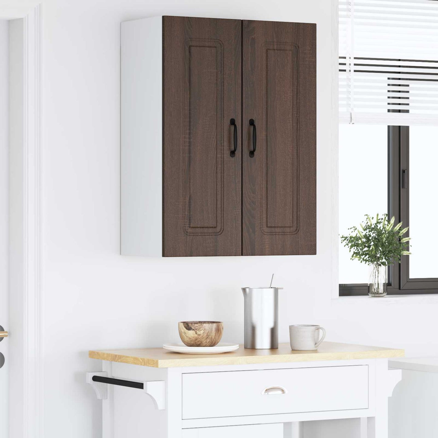 Mosogatógép panel Kalmar Barna Tölgy 60 x 31 x 80 cm Szerelt Fa