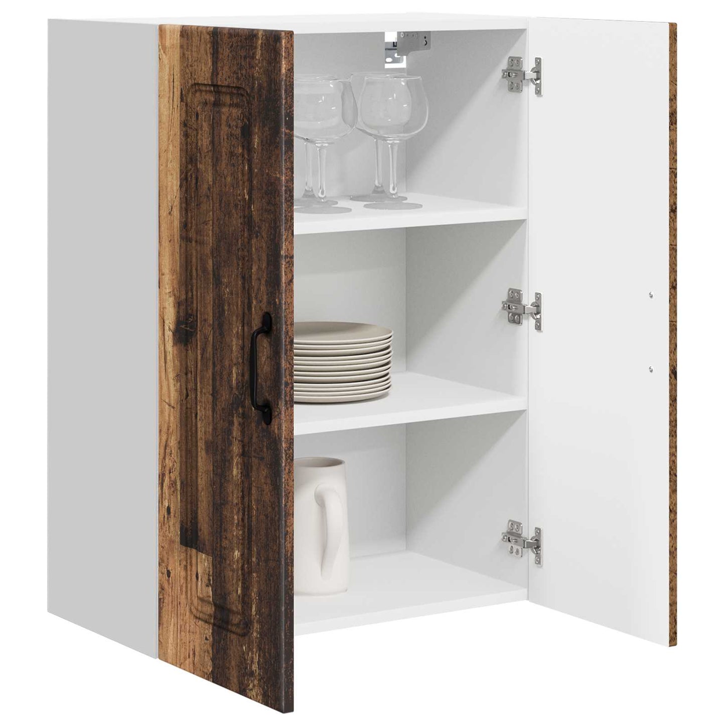 Mosogatógép panel Kalmar Öreg fa 60 x 31 x 80 cm Szerelt Fa