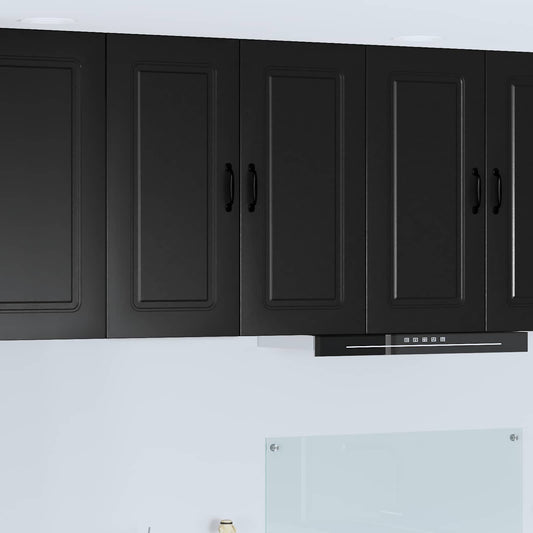 Mosogatógép panel Kalmar Fekete 80 x 31 x 80 cm Faanyag