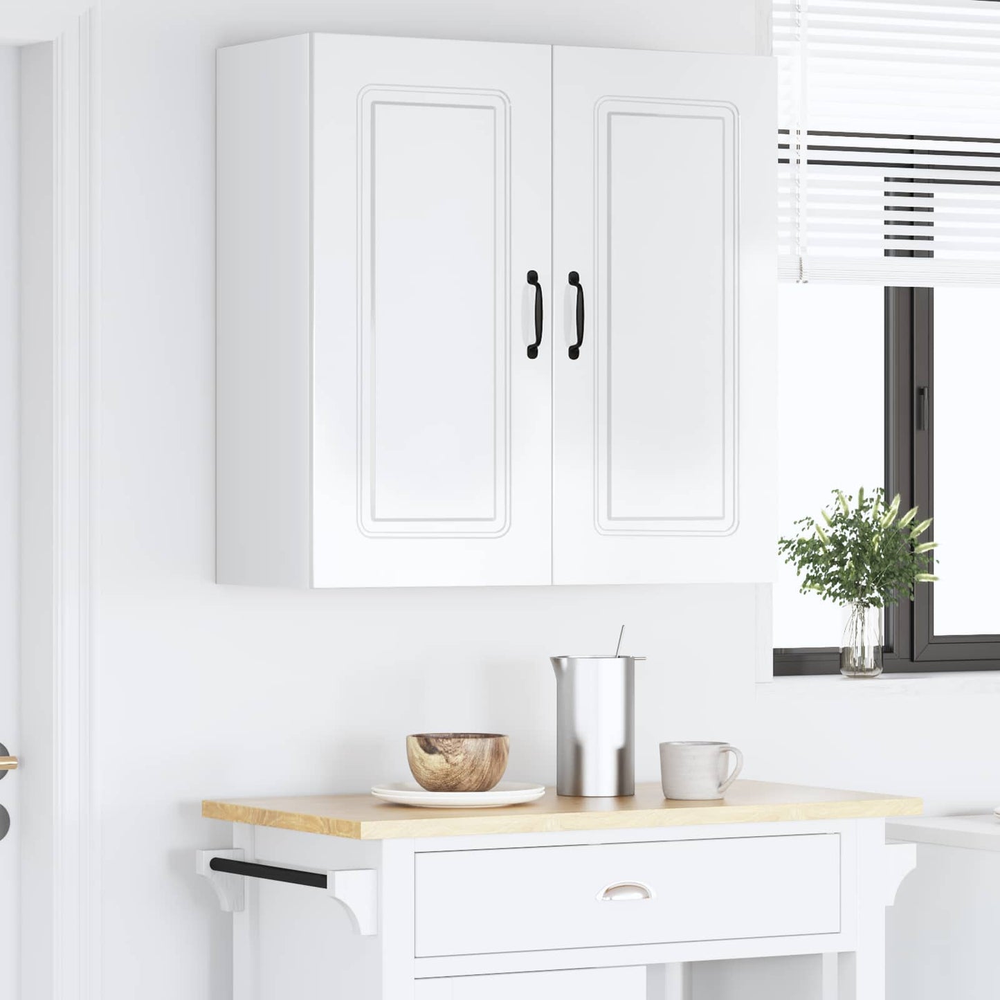 Mosogatógép panel Kalmar Magas Fényű Fehér 80 x 31 x 80 cm
