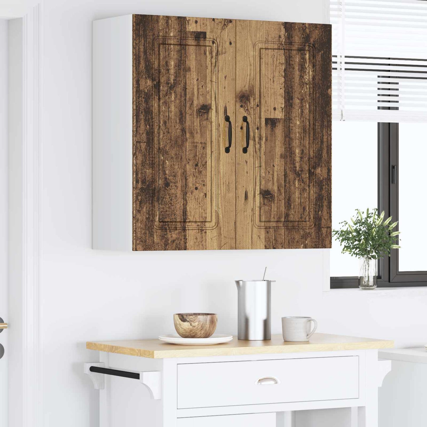 Mosogatógép panel Kalmar Öreg fa 80 x 31 x 80 cm Szerelt Fa