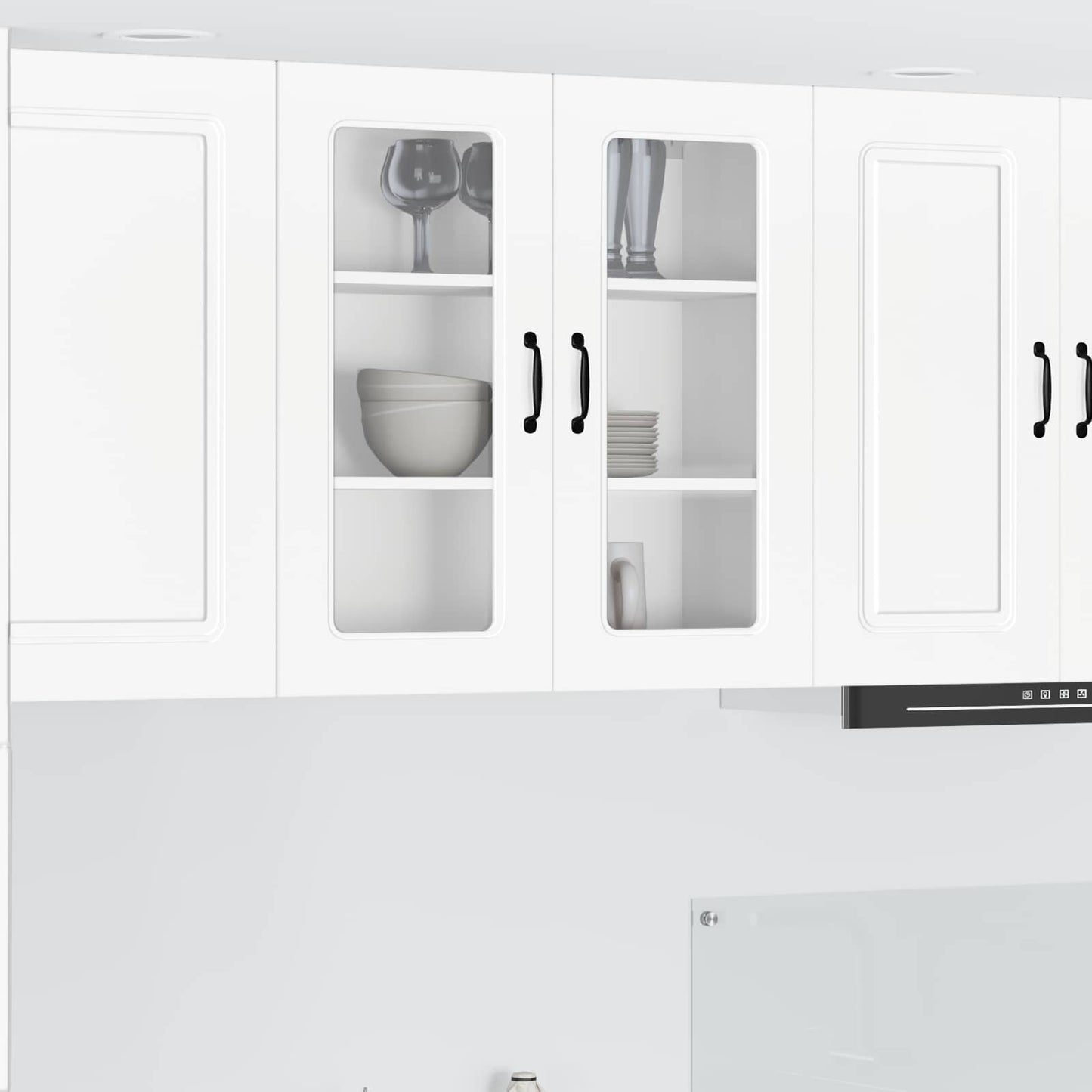 Mosogatógép panel Kalmar Fehér 80 x 31 x 80 cm Szerelt Fa