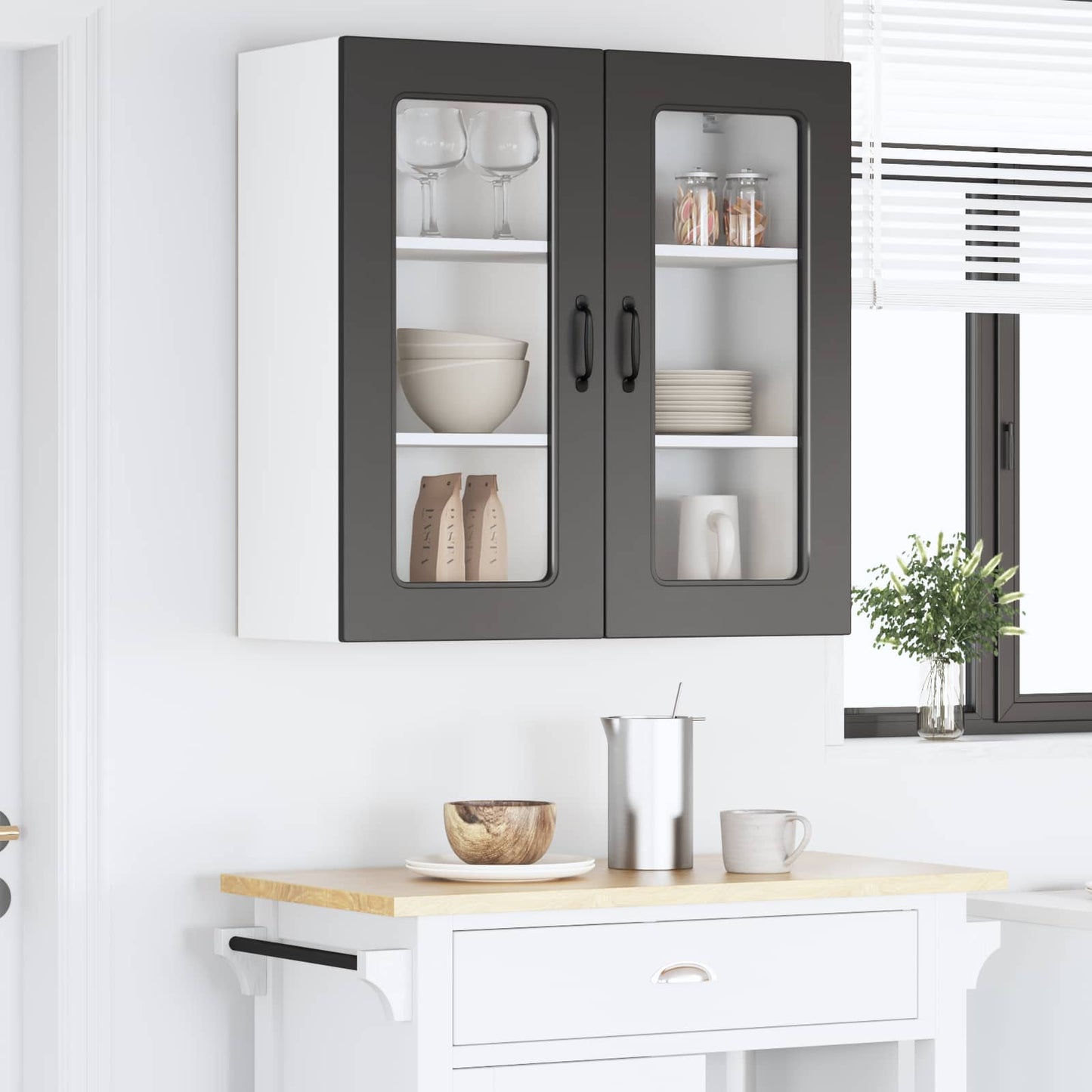 Mosogatógép panel Kalmar Fekete 80 x 31 x 80 cm Szerelt Fa
