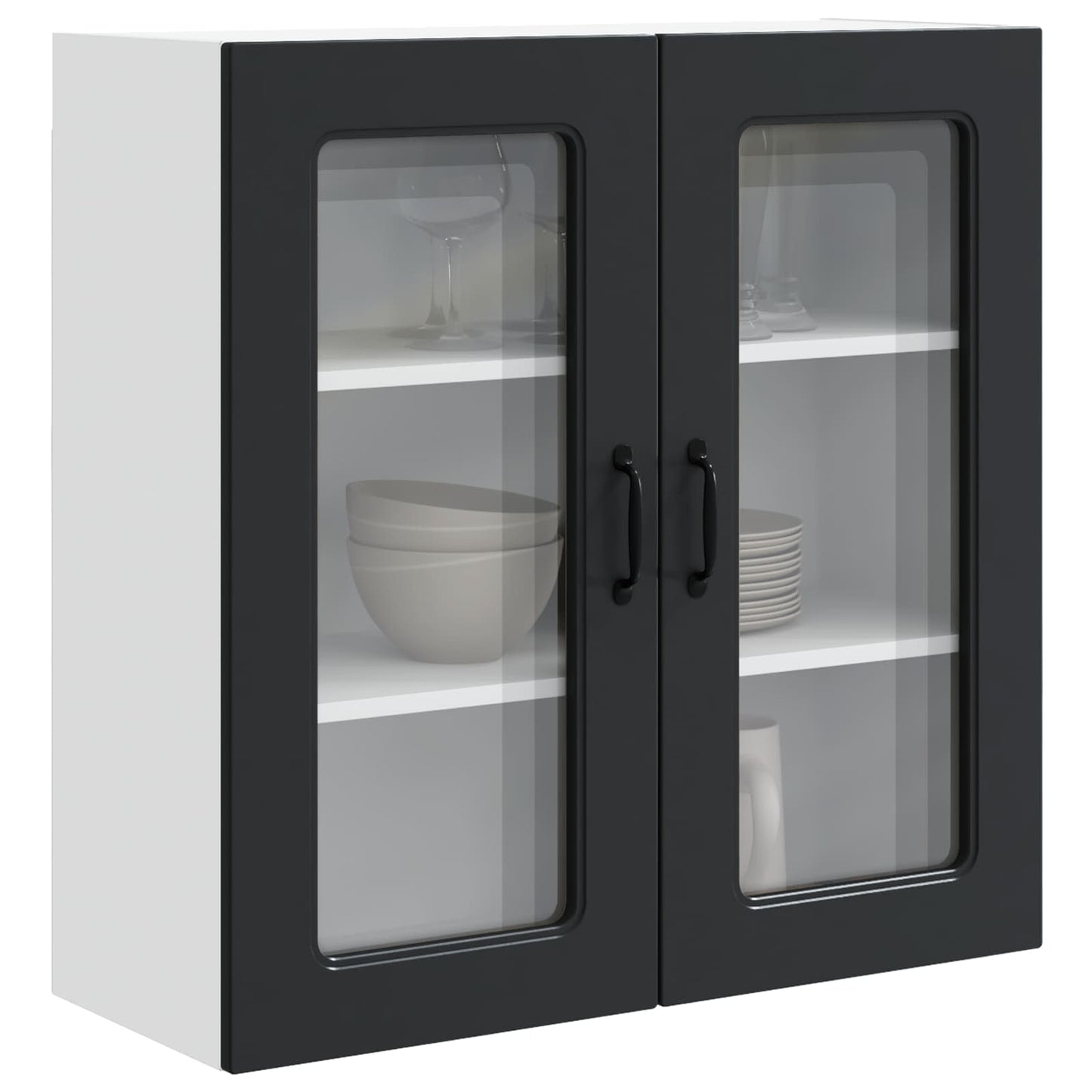 Mosogatógép panel Kalmar Fekete 80 x 31 x 80 cm Szerelt Fa