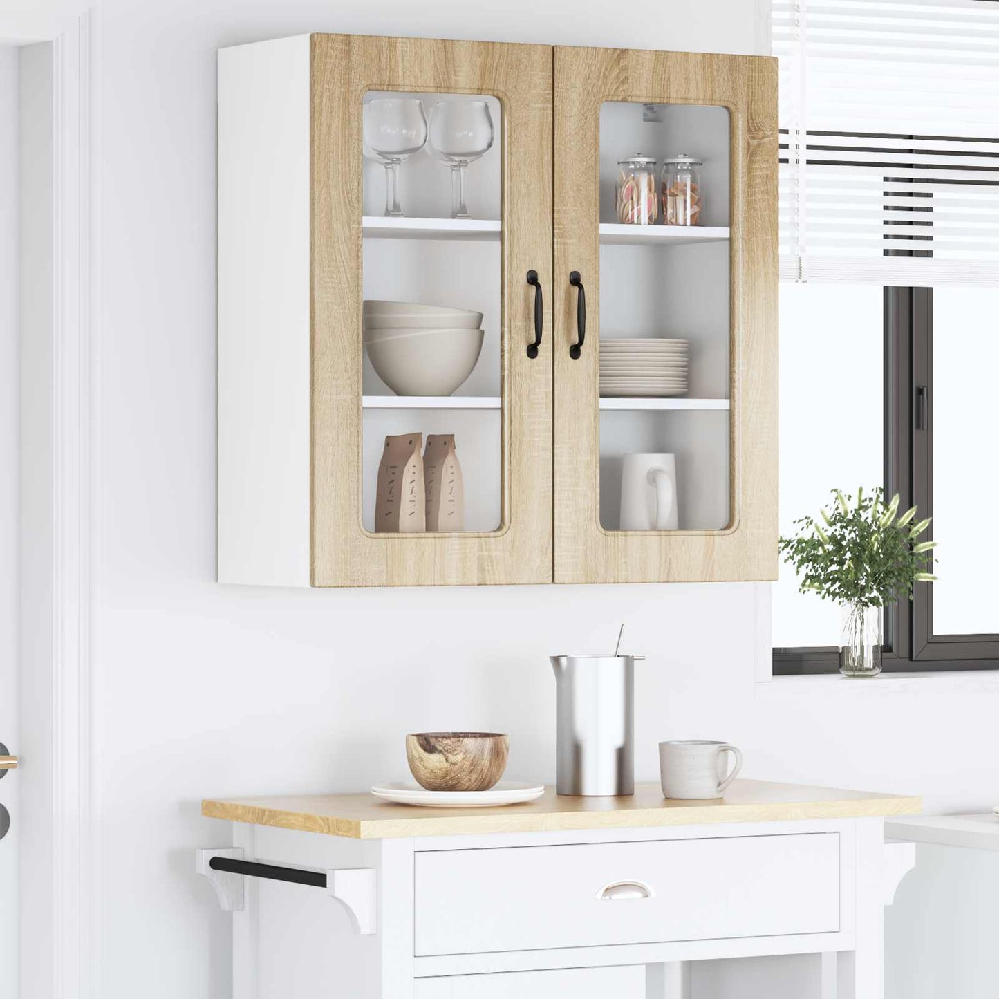 Mosogatógép panel Kalmar Sonoma tölgy 80 x 31 x 80 cm