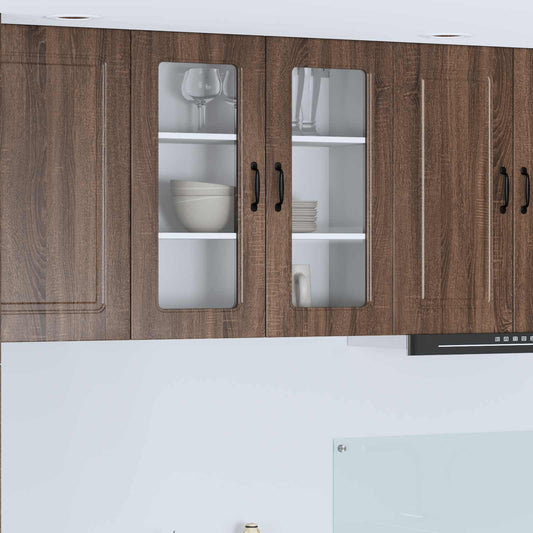 Mosogatógép panel Kalmar Barna Tölgy 80 x 31 x 80 cm Faanyag