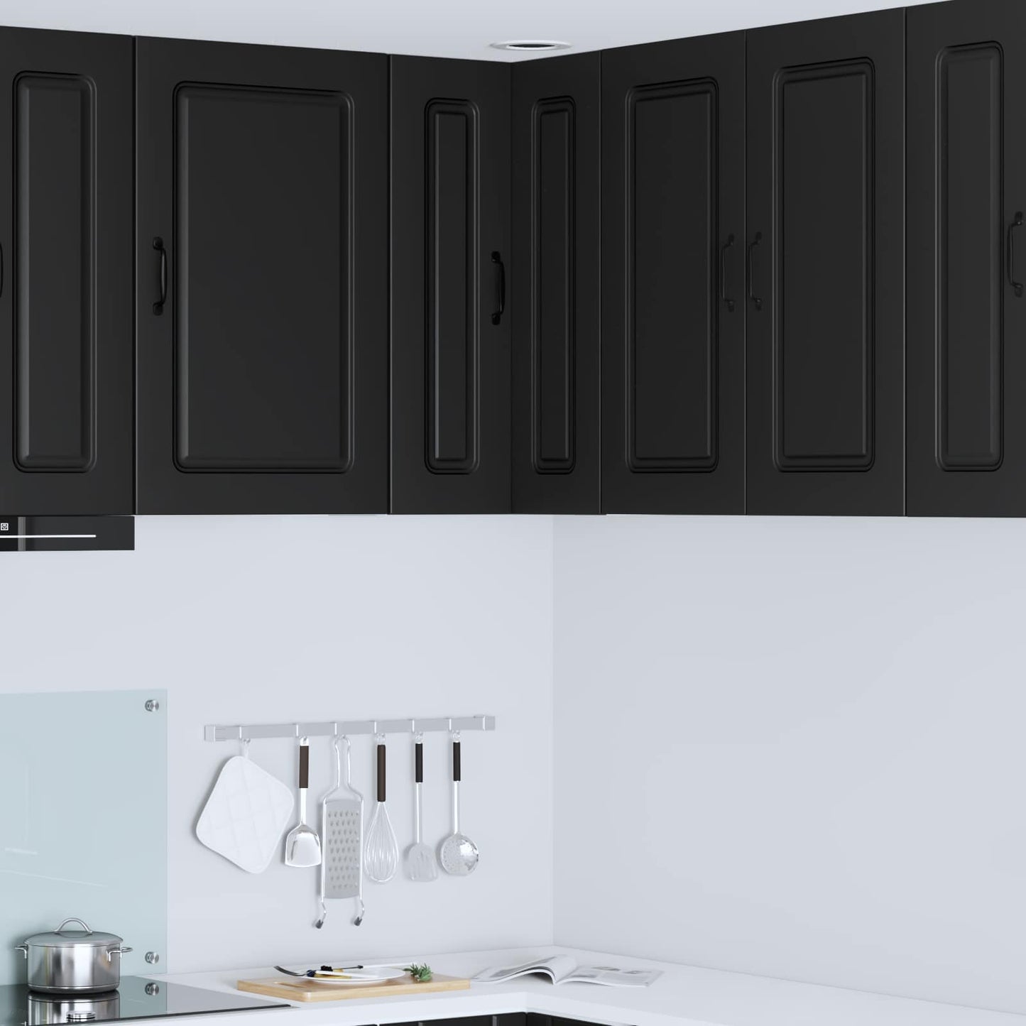 Mosogatógép panel Kalmar Fekete 57 x 57 x 80 cm Szerelt Fa