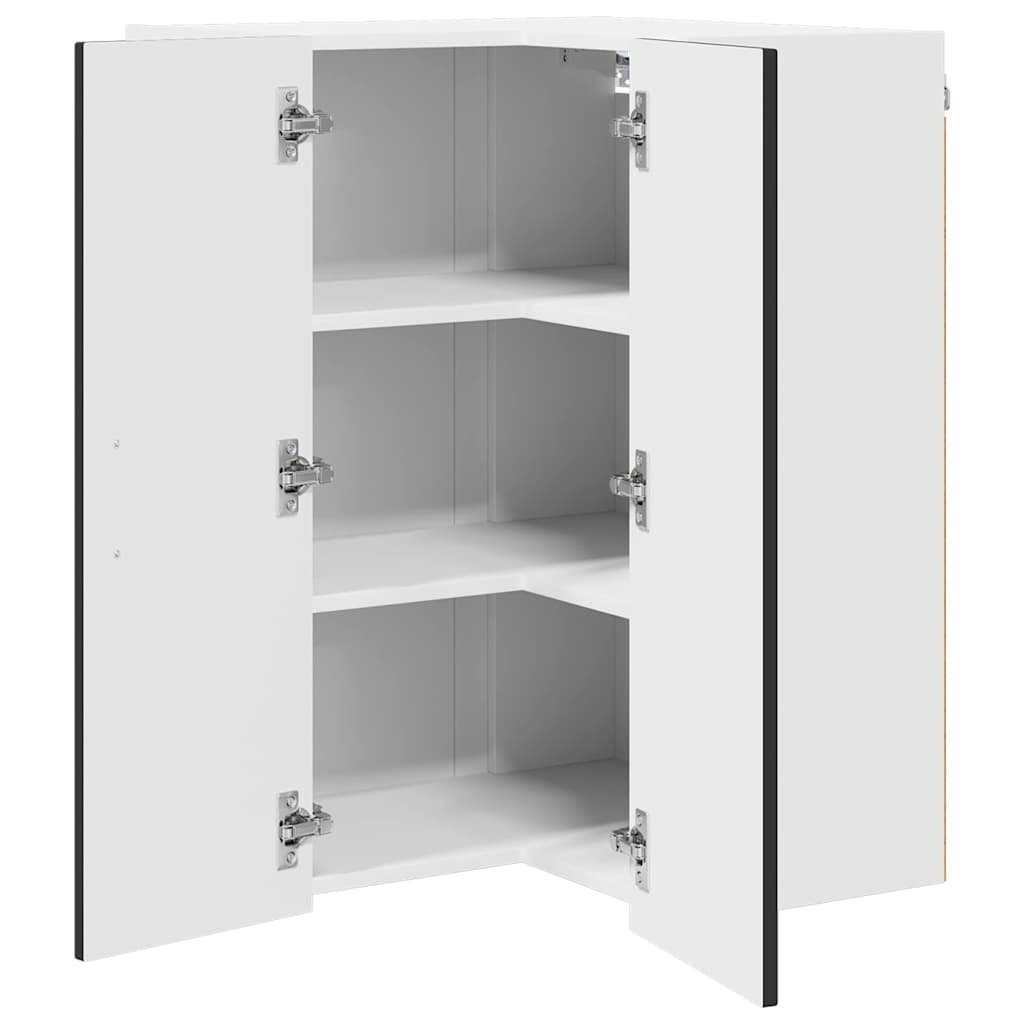 Mosogatógép panel Kalmar Fekete 57 x 57 x 80 cm Szerelt Fa