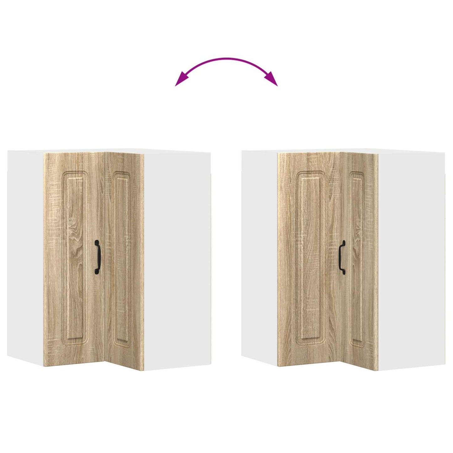 Mosogatógép panel Kalmar Sonoma tölgy 57 x 57 x 80 cm