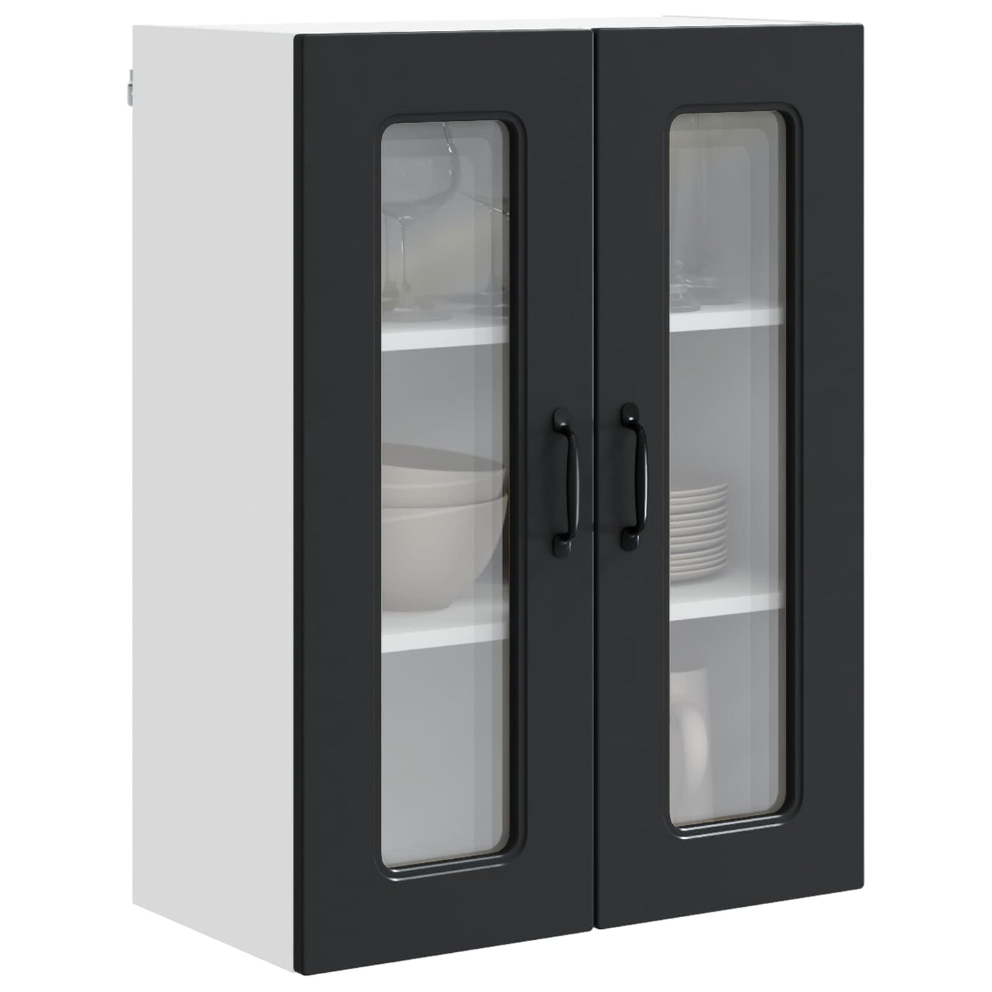 Mosogatógép panel Kalmar Fekete 60 x 31 x 80 cm Szerelt Fa