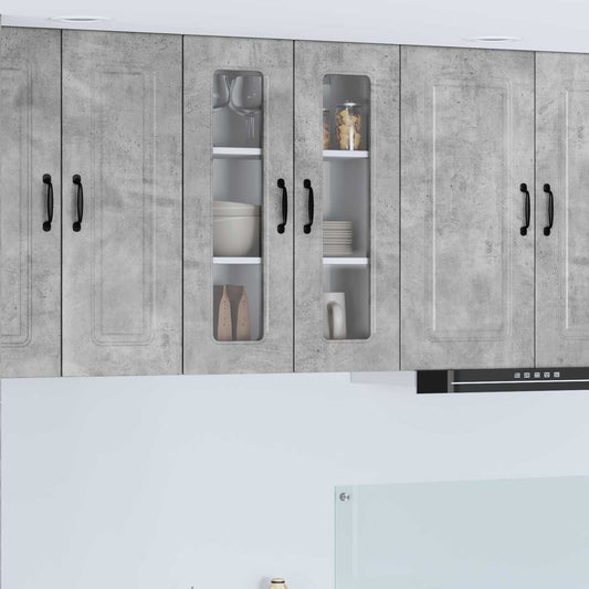 Mosogatógép panel Kalmar Beton Szürke 60 x 31 x 80 cm Faanyag