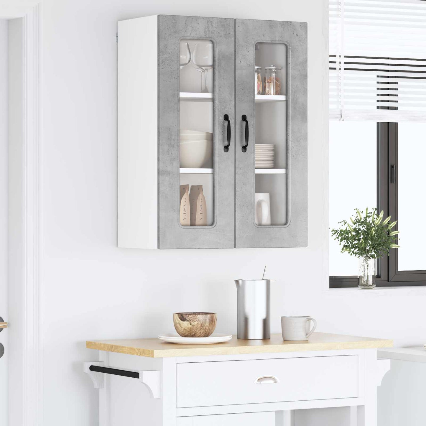 Mosogatógép panel Kalmar Beton Szürke 60 x 31 x 80 cm
