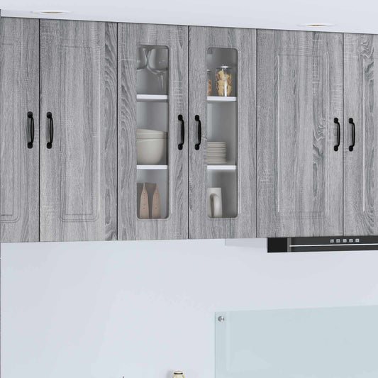 Mosogatógép panel Kalmar Szürke Sonoma 60 x 31 x 80 cm Faanyag