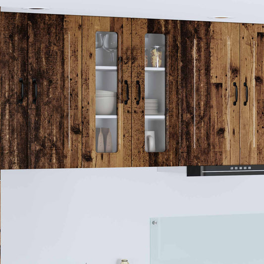 Mosogatógép panel Kalmar Öreg fa 60 x 31 x 80 cm Faanyag