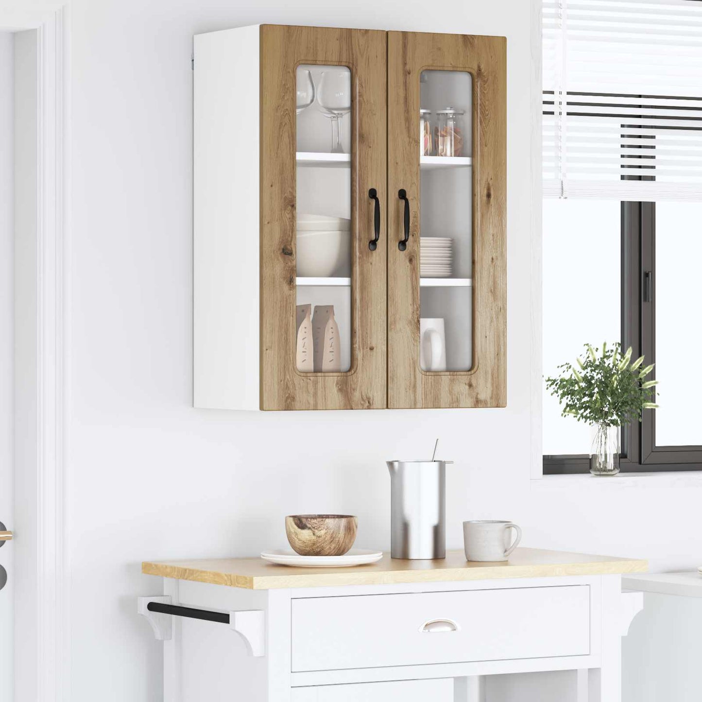 Mosogatógép panel Kalmar Artisan tölgy 60 x 31 x 80 cm