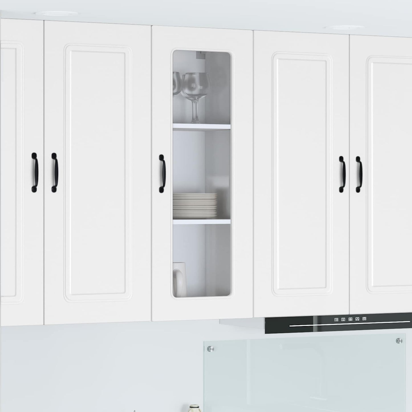 Mosogatógép panel Kalmar Fehér 40 x 31 x 100 cm Szerelt Fa