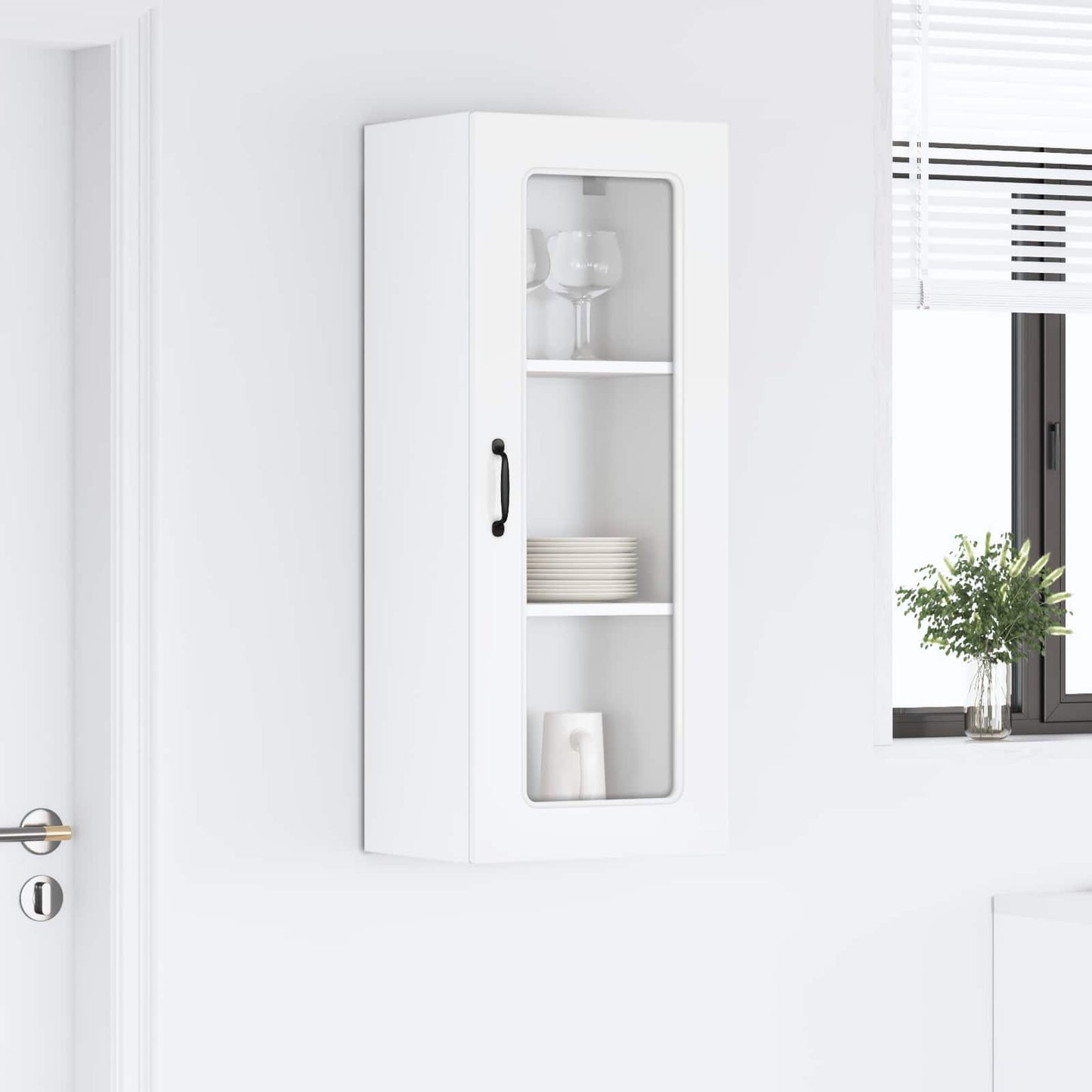 Mosogatógép panel Kalmar Magas Fényű Fehér 40 x 31 x 100 cm
