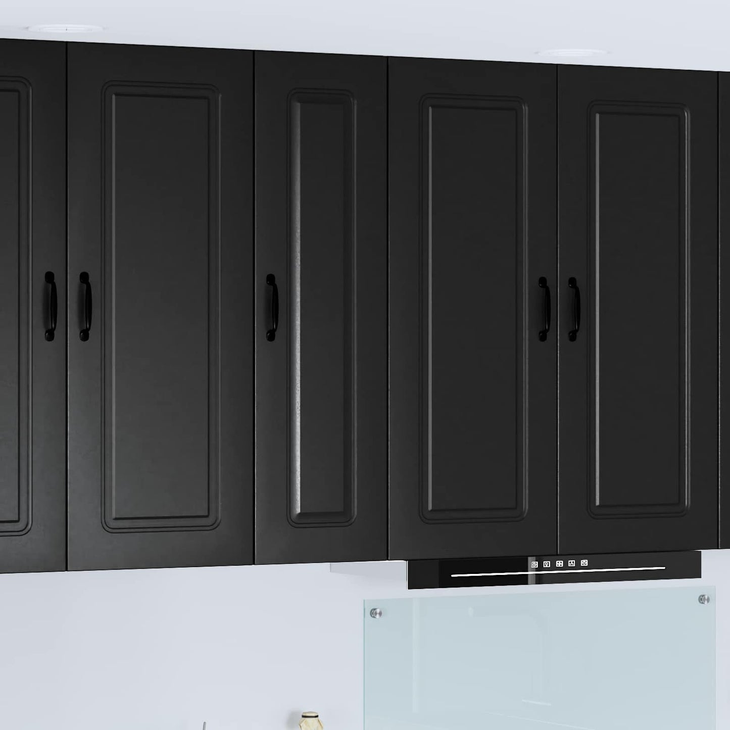 Mosogatógép panel Kalmar Fekete 30 x 31 x 100 cm Szerelt Fa