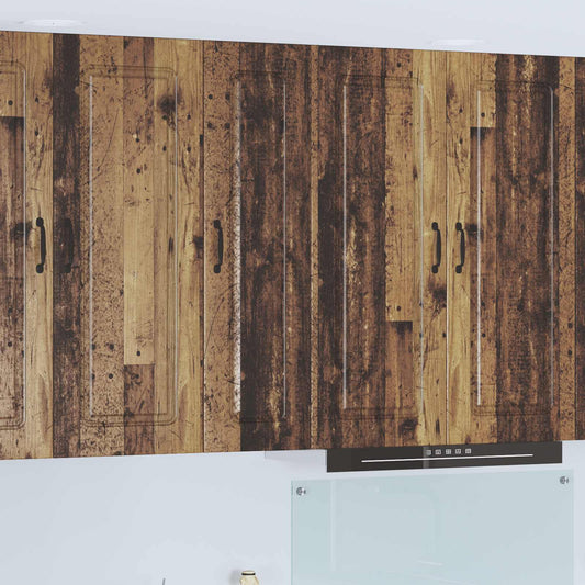 Mosogatógép panel Kalmar Öreg fa 30 x 31 x 100 cm Faanyag