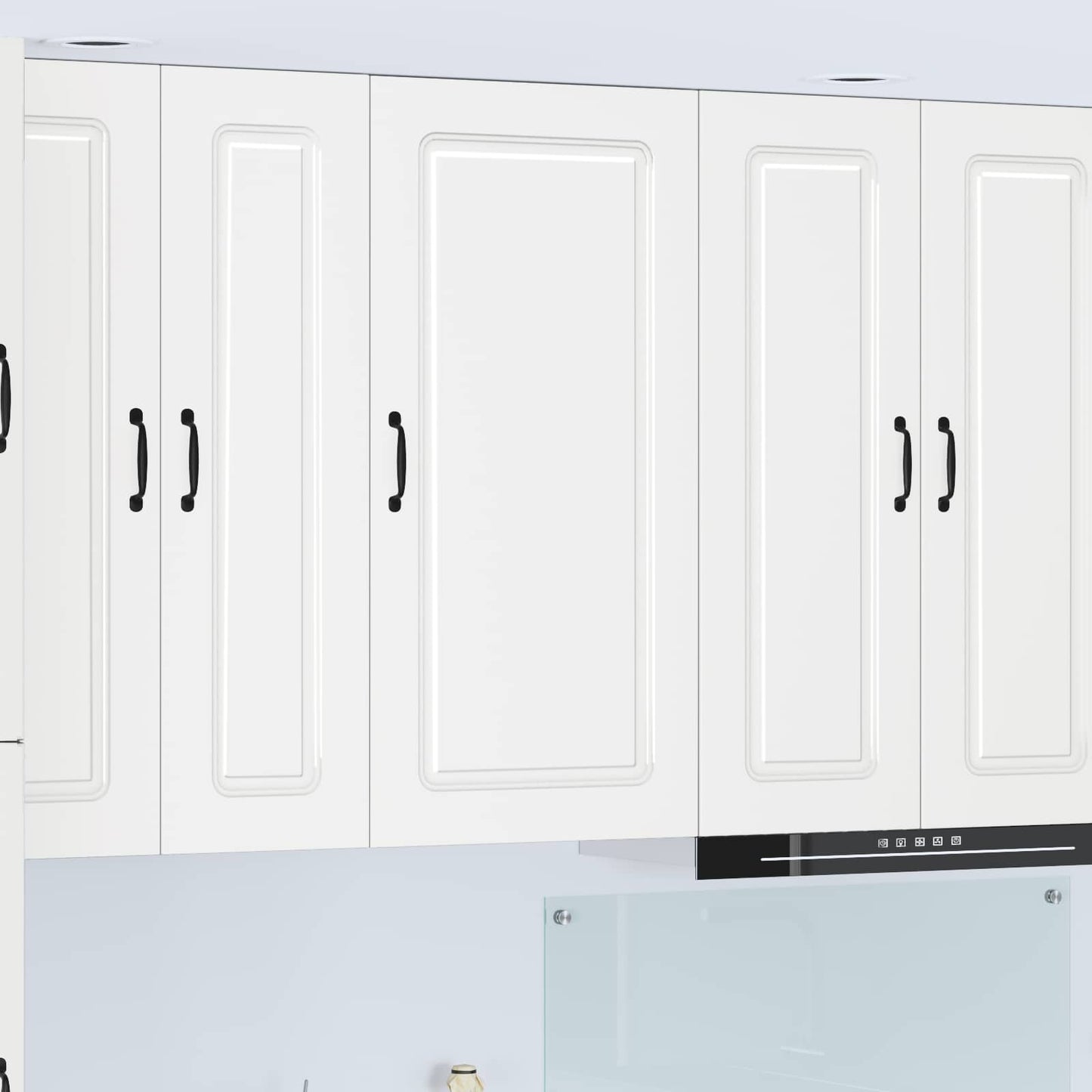 Mosogatógép panel Kalmar Fehér 50 x 31 x 100 cm Szerelt Fa