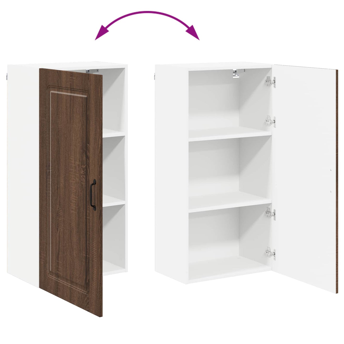 Mosogatógép panel Kalmar Barna Tölgy 50 x 31 x 100 cm