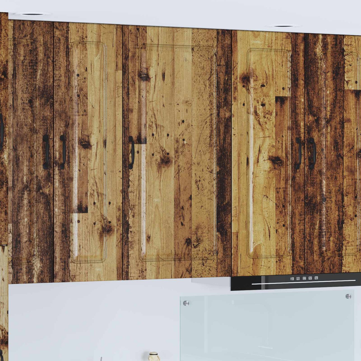 Mosogatógép panel Kalmar Öreg fa 50 x 31 x 100 cm Faanyag