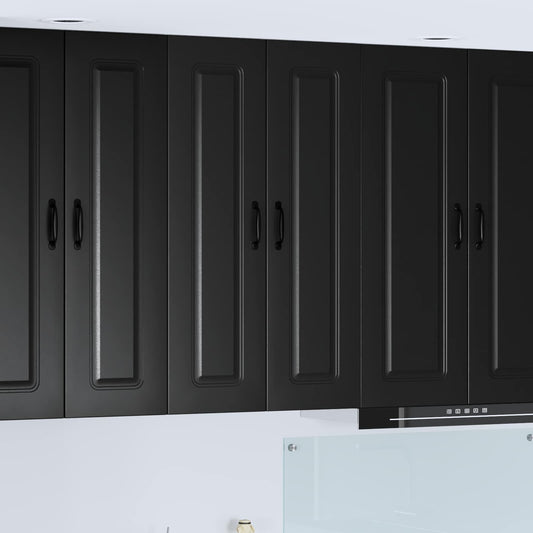 Mosogatógép panel Kalmar Fekete 60 x 31 x 100 cm Faanyag
