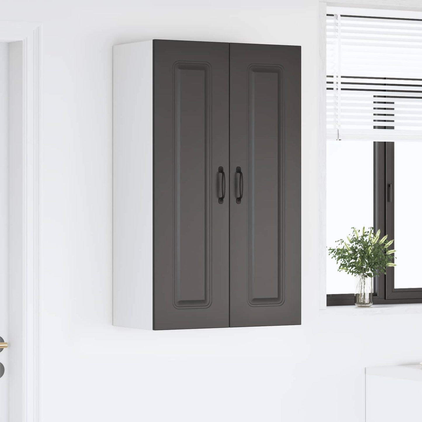 Mosogatógép panel Kalmar Fekete 60 x 31 x 100 cm Szerelt Fa