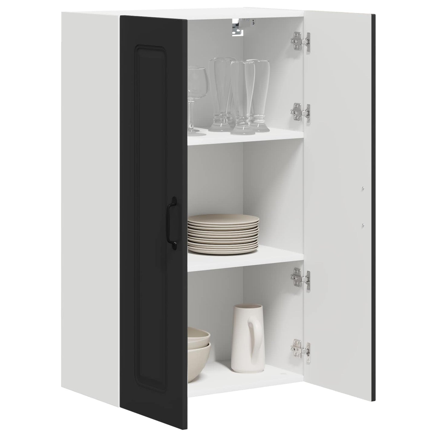 Mosogatógép panel Kalmar Fekete 60 x 31 x 100 cm Szerelt Fa