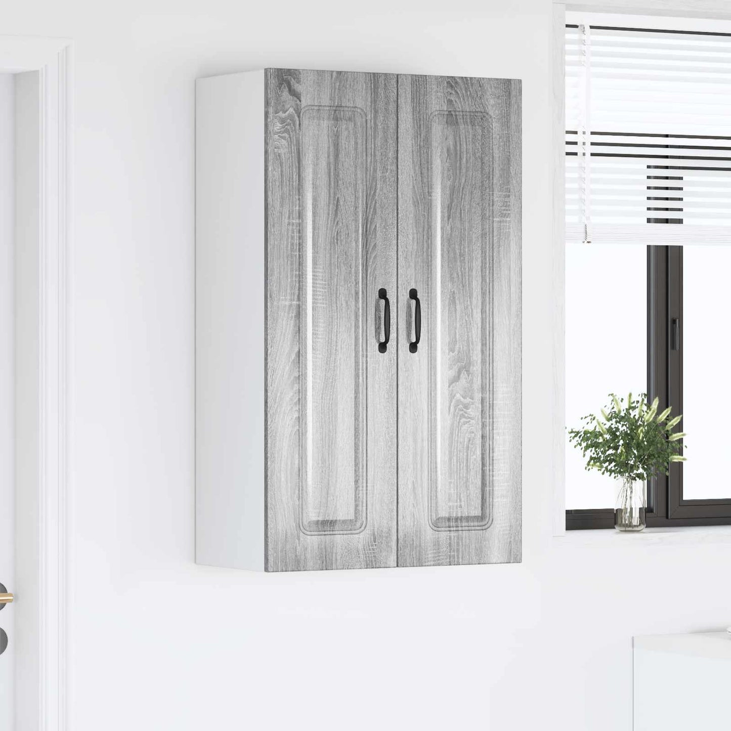 Mosogatógép panel Kalmar Szürke Sonoma 60 x 31 x 100 cm Faanyag