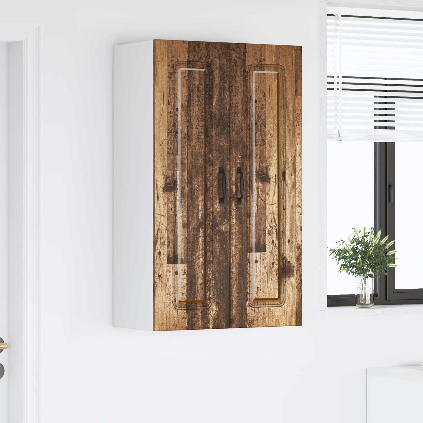 Mosogatógép panel Kalmar Öreg fa 60 x 31 x 100 cm Szerelt Fa