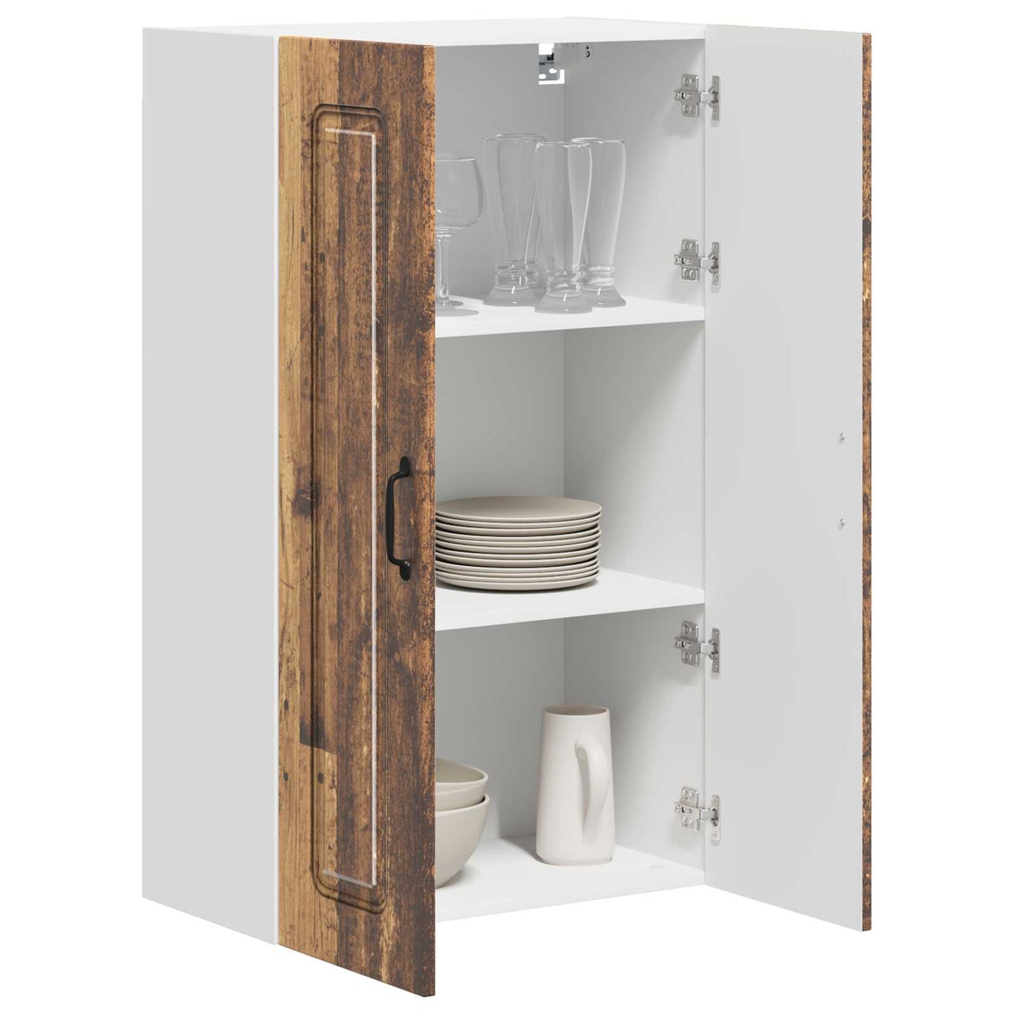 Mosogatógép panel Kalmar Öreg fa 60 x 31 x 100 cm Szerelt Fa