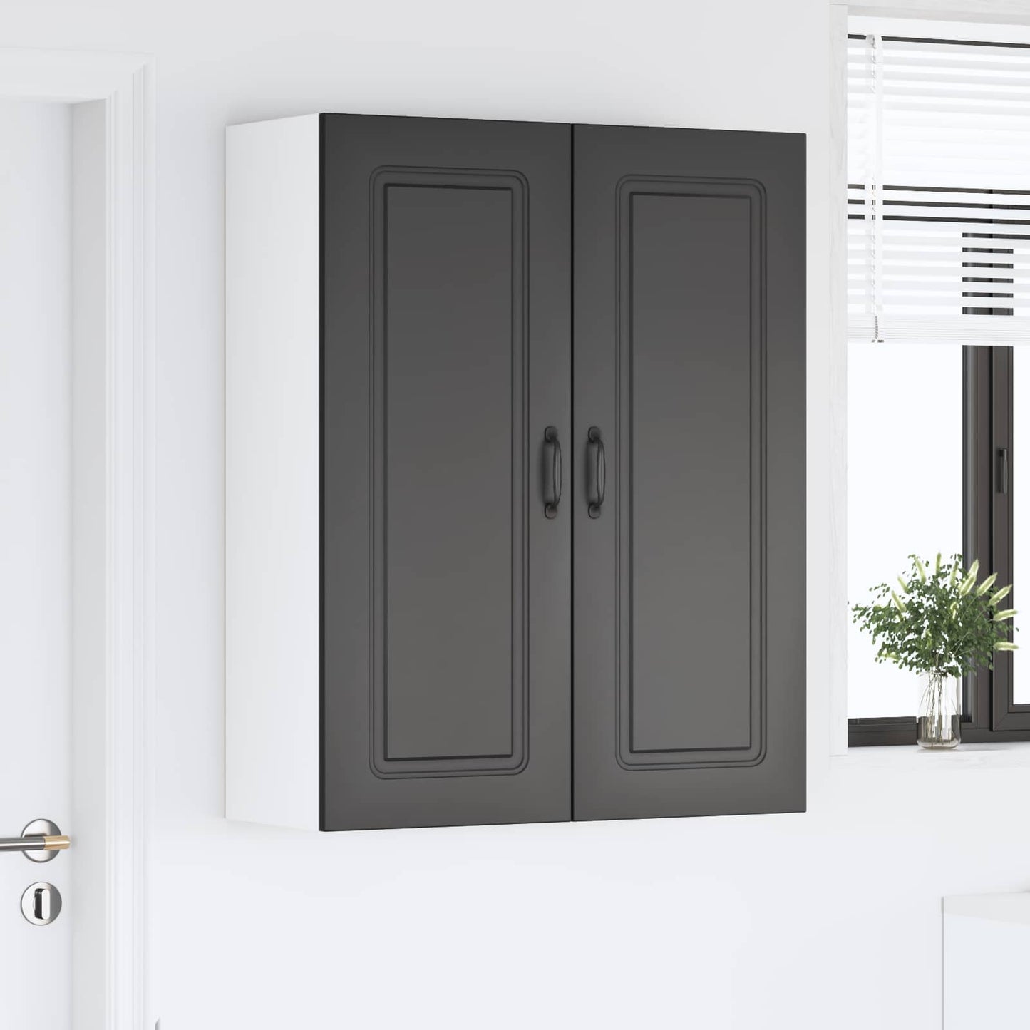 Mosogatógép panel Kalmar Fekete 80 x 31 x 100 cm Faanyag