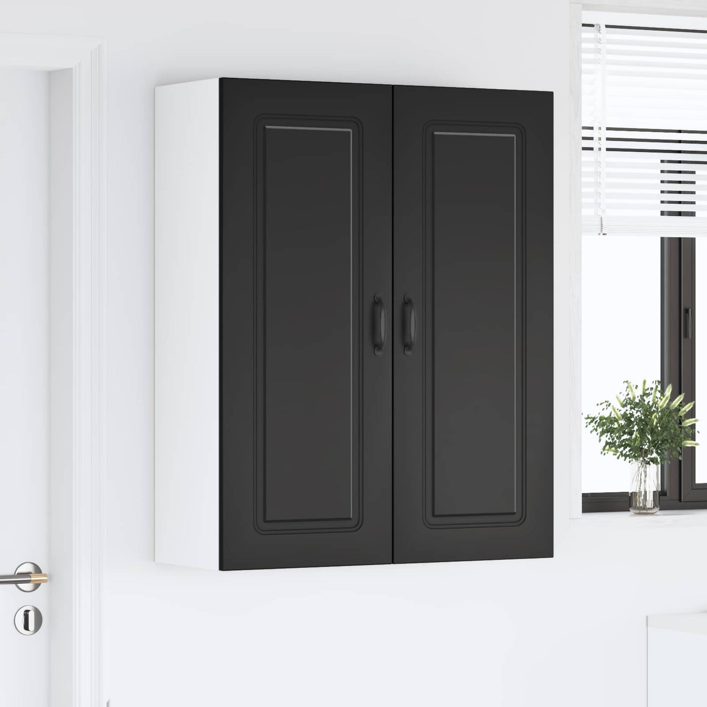 Mosogatógép panel Kalmar Fekete 80 x 31 x 100 cm Szerelt Fa