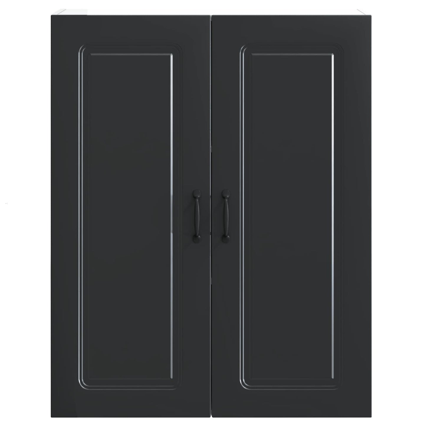Mosogatógép panel Kalmar Fekete 80 x 31 x 100 cm Faanyag
