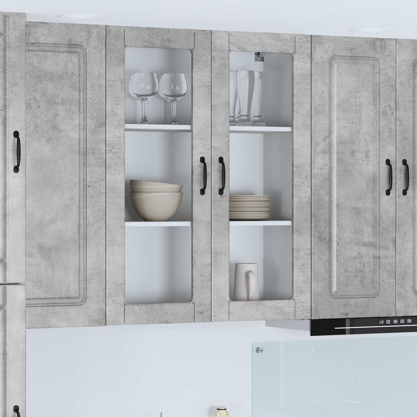Mosogatógép panel Kalmar Beton Szürke 80 x 31 x 100 cm