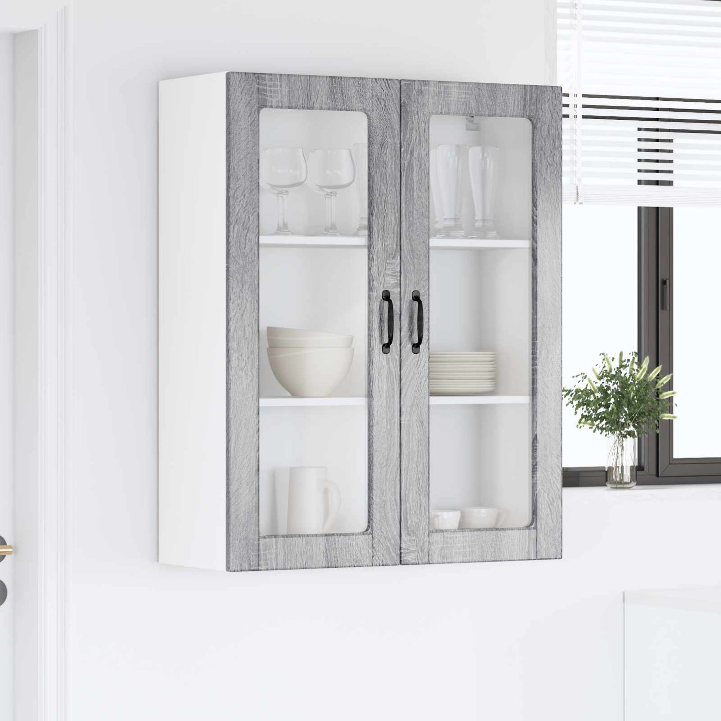 Mosogatógép panel Kalmar Szürke Sonoma 80 x 31 x 100 cm