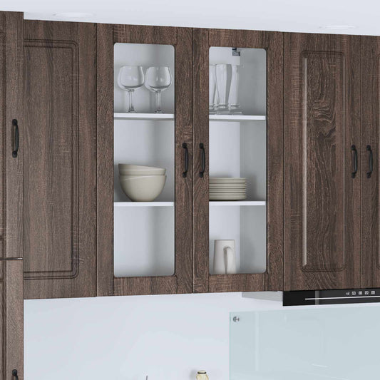 Mosogatógép panel Kalmar Barna Tölgy 80 x 31 x 100 cm Faanyag